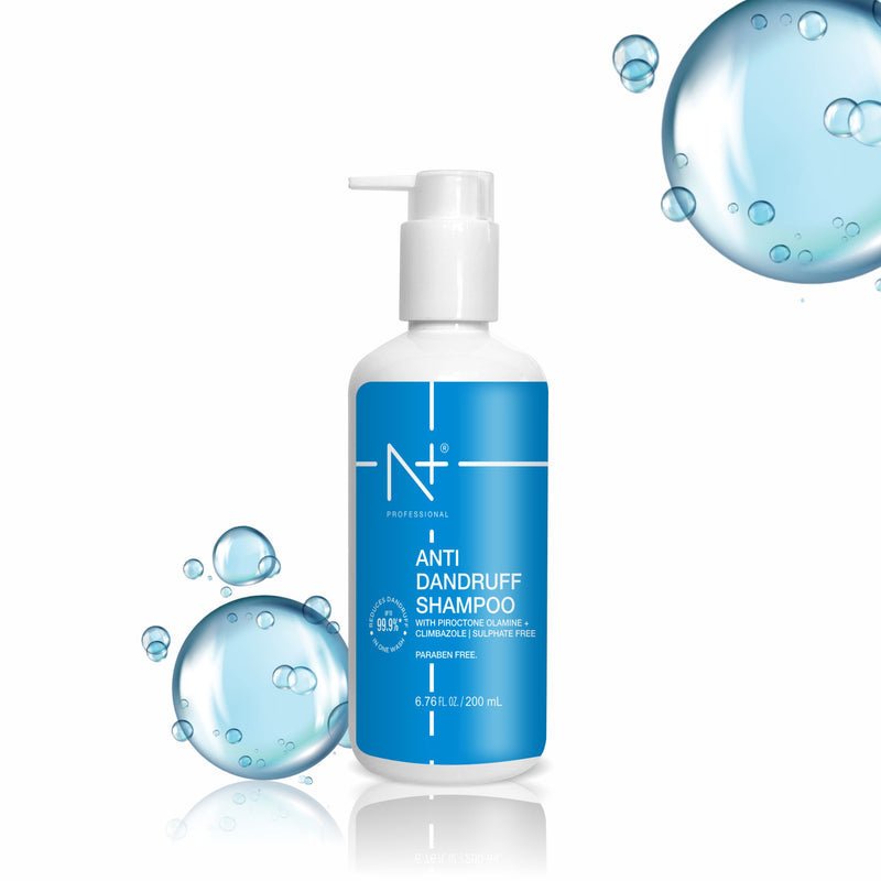 N Plus Professional Anti Dandruff Shampoo, Reduces Dandruff upto 99.99% in one wash