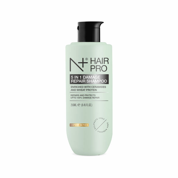 Hair Pro 5 in 1 Damage Repair Shampoo | Ceramides & Wheat Protein