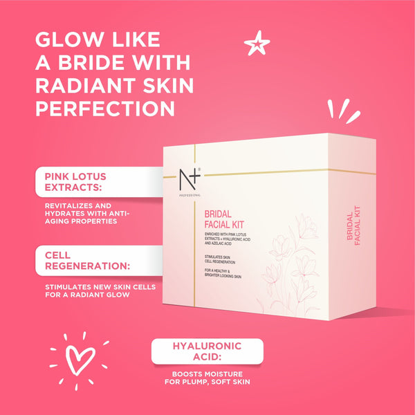 Bridal Facial Kit With Pink Lotus Extract- 630gm