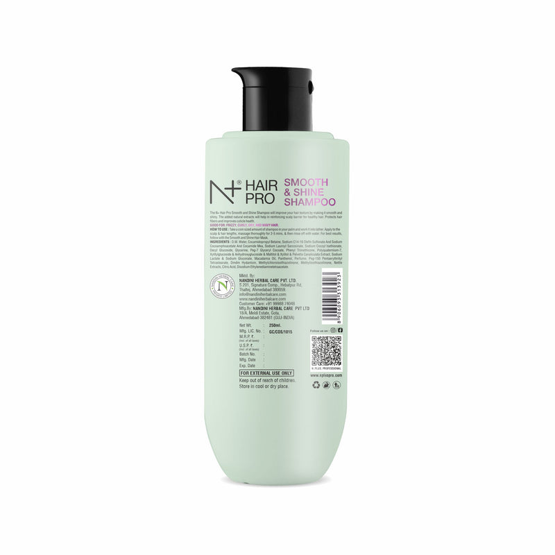 Hair Pro Smooth & Shine Shampoo | Frizz Control for Up to 24 hours