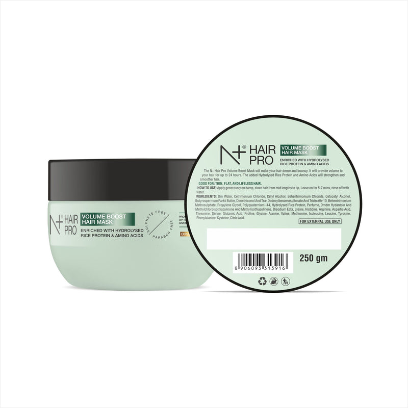 Hair Pro Volume Boost Hair Mask | Bouncy Hair For Upto 24 Hours