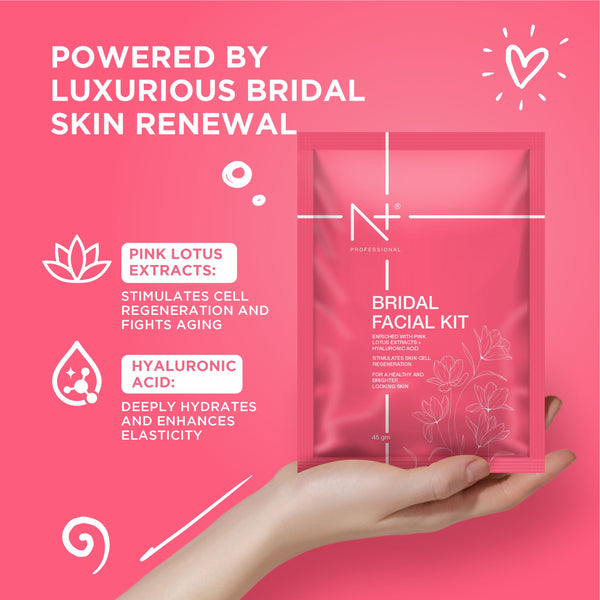 Bridal Facial Kit | Unveil Your Radiant Glow| 45gm pouch