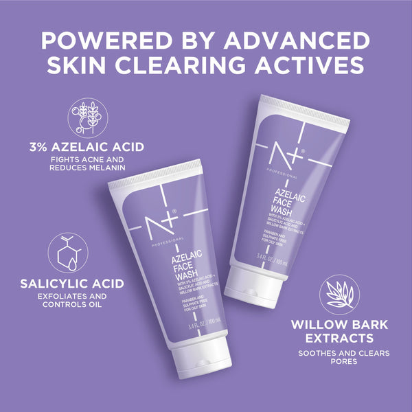 Azelaic Facewash| Reduce Acne & Dark Spots, Controls Sebum Production.