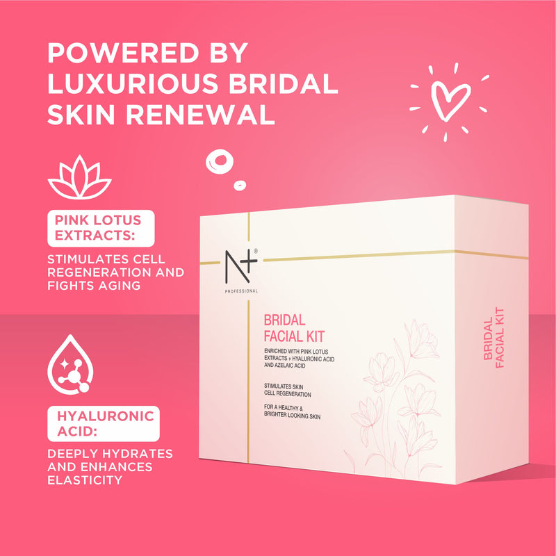 Bridal Facial Kit With Pink Lotus Extract- 630gm