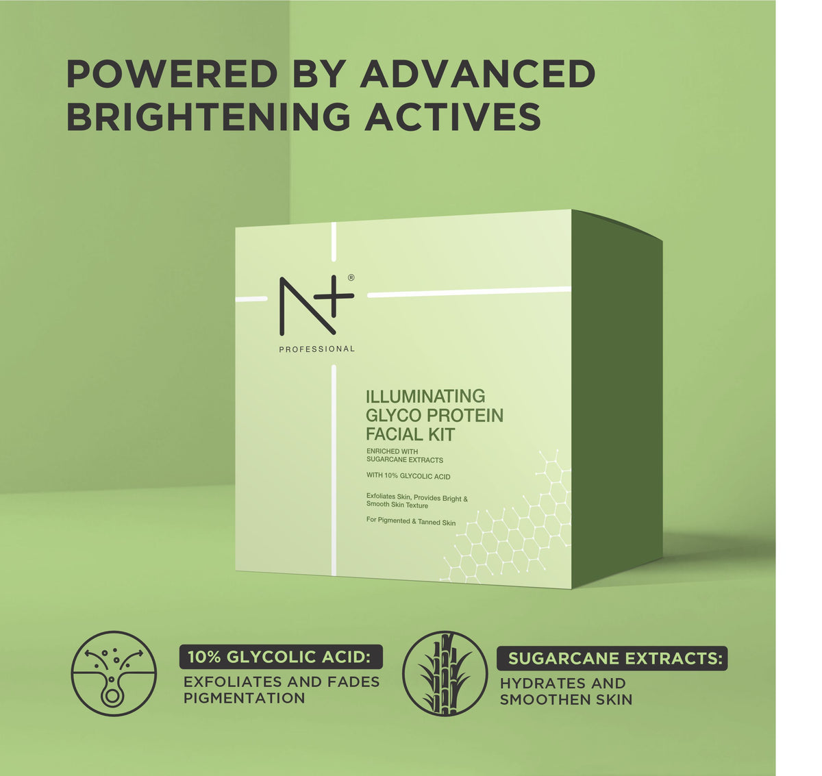 Illuminating Glyco Protein Facial Kit -610gm