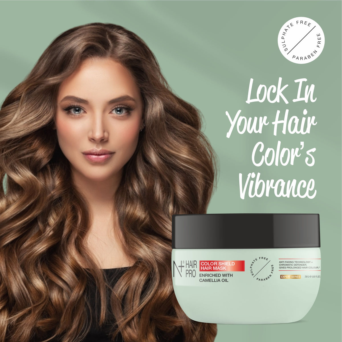 Hair Pro Color Shield Hair Mask – Enriched with Camellia Oil