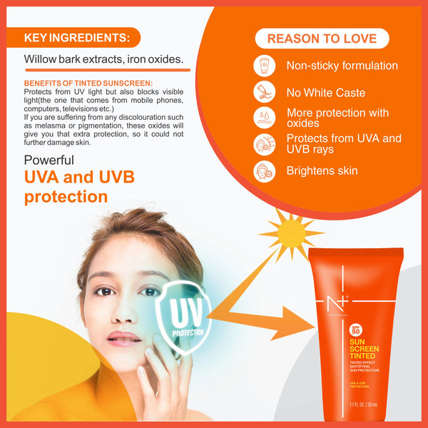 Sun Screen Tinted SPF 50