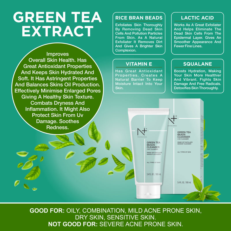 Green Tea Beads Cleanser
