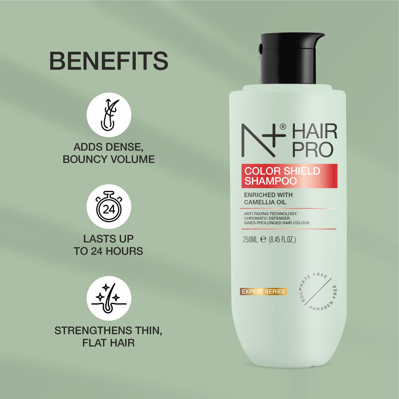 Hair Pro Color Shield Shampoo – Enriched with Camellia Oil