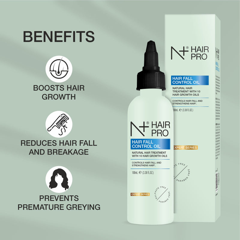 Hair Pro Hair Fall Control Oil | Treatment with 10 Hair Growth Oils