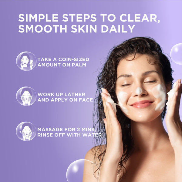 Azelaic Facewash| Reduce Acne & Dark Spots, Controls Sebum Production.