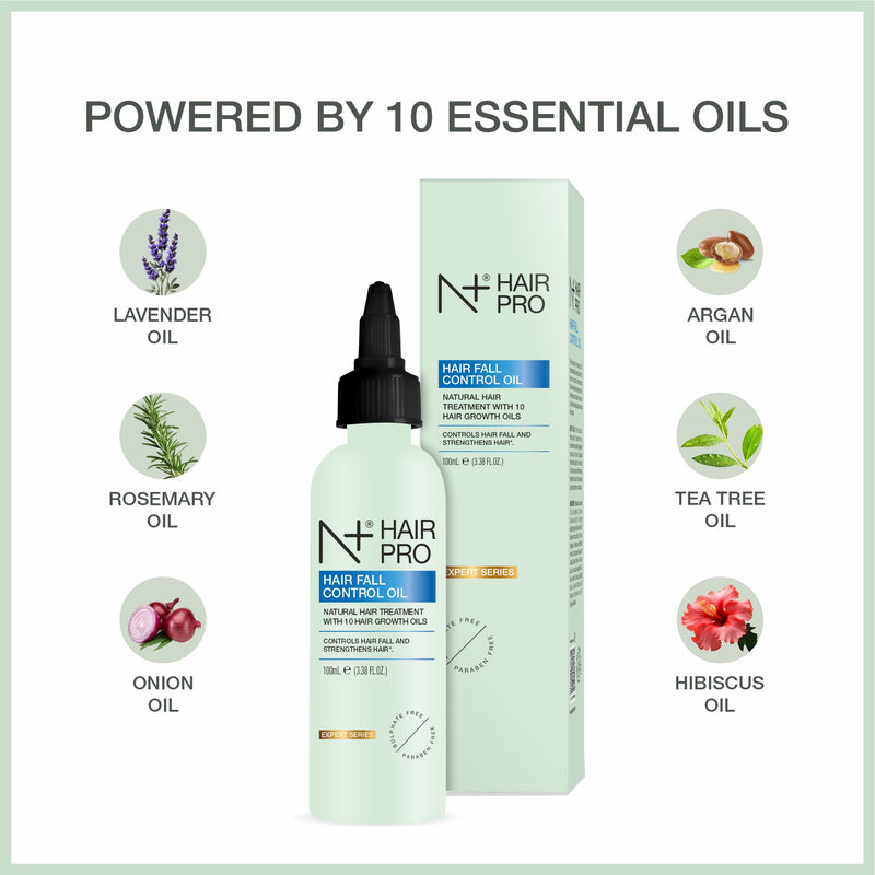 Hair Pro Hair Fall Control Oil | Treatment with 10 Hair Growth Oils