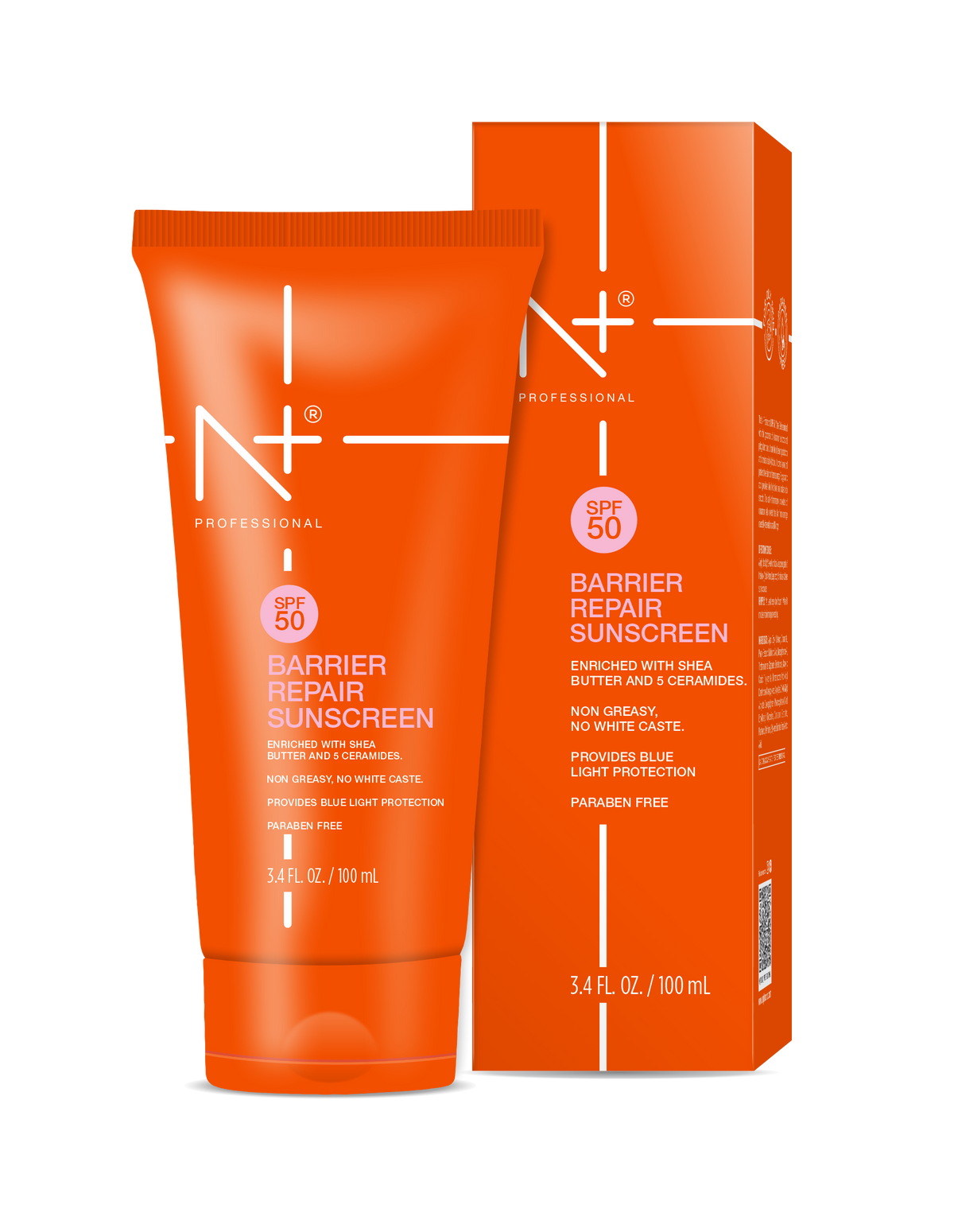 SPF 50 Barrier Repair Sunscreen Cream | Shea Butter & 5 Ceramides