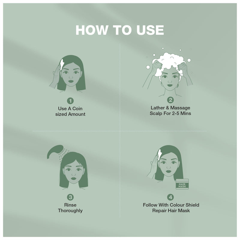 Hair Pro Color Shield Shampoo – Enriched with Camellia Oil