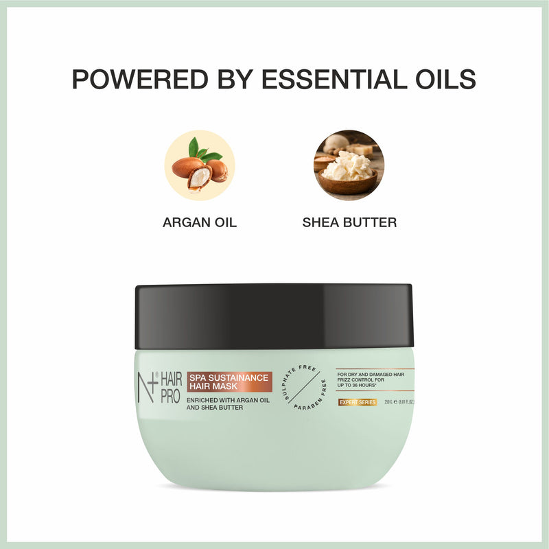 Hair Pro Spa Sustainance Hair Mask | With Argan Oil & Shea Butter