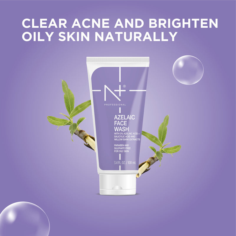 Azelaic Facewash| Reduce Acne & Dark Spots, Controls Sebum Production.