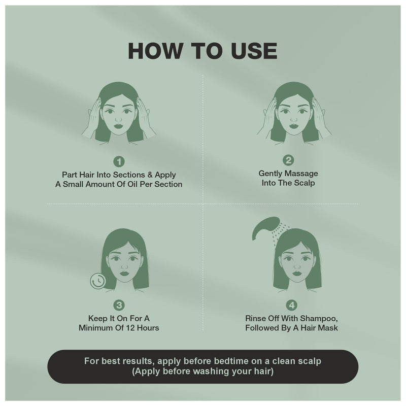 Hair Pro Hair Fall Control Oil | Treatment with 10 Hair Growth Oils