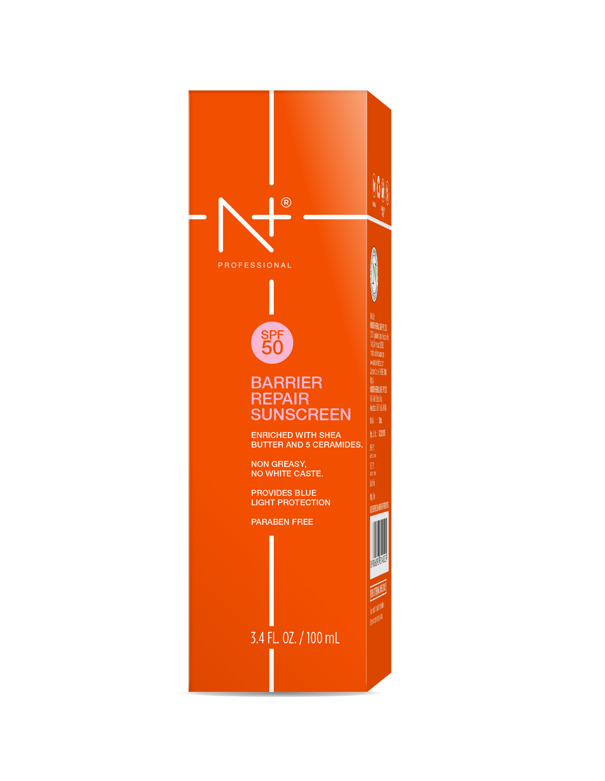 SPF 50 Barrier Repair Sunscreen Cream | Shea Butter & 5 Ceramides