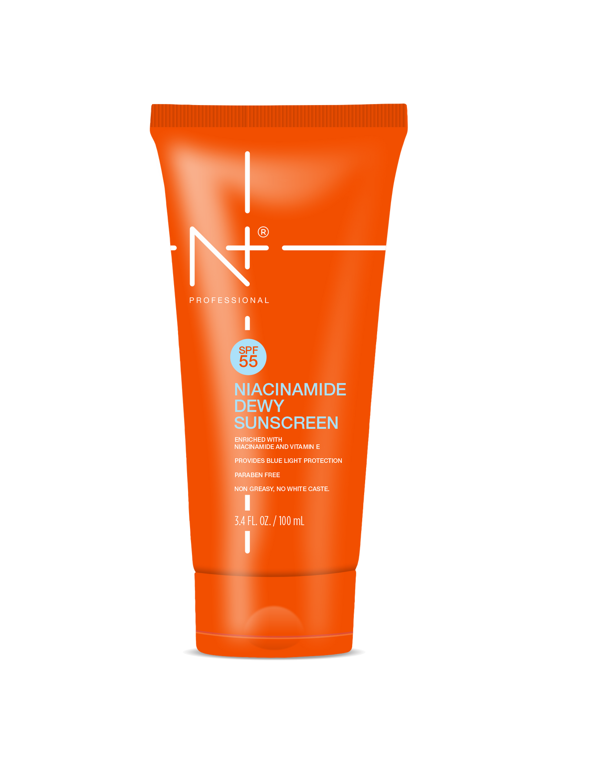 SPF 55 Niacinamide Dewy Sunscreen Cream | Non-Greasy (100 ML)