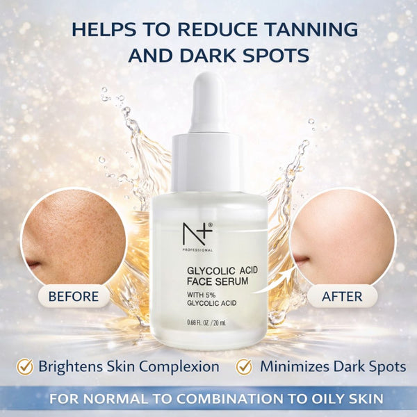 Glycolic Acid 5% Serum, Helps to reduce tanning and dark spots