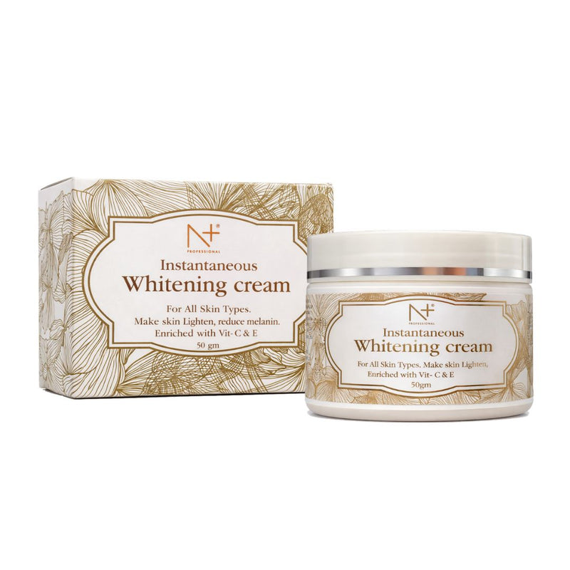 Instantaneous whitening cream