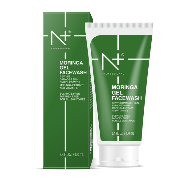 Moringa Gel Facewash, Revives Damaged Skin, With Moringa Extract & Vitamin E