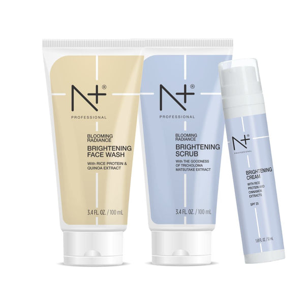 Skin Brightening Combo (Brightening Facewash+ Brightening Scrub+ Brightening Cream)