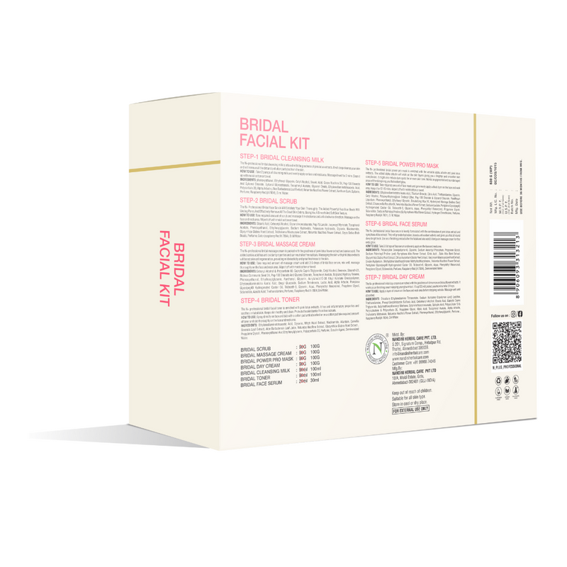 Bridal Facial Kit With Pink Lotus Extract- 630gm