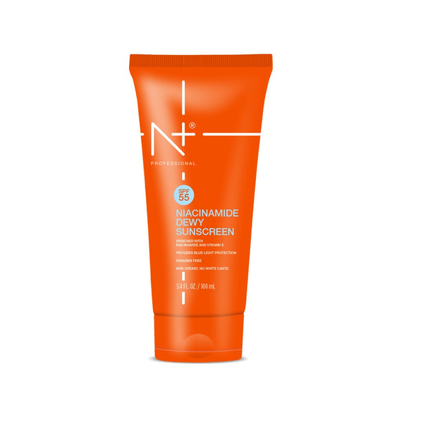 SPF 55 Niacinamide Dewy Sunscreen Cream | Non-Greasy (100 ML)