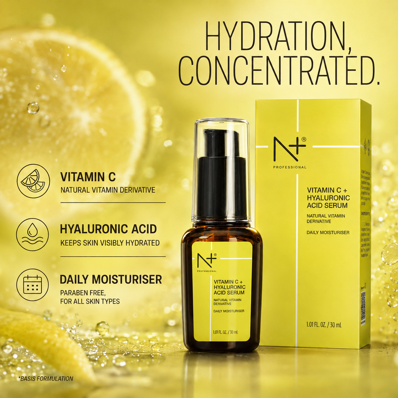 Vitamin C 20% + Hyaluronic Acid  Face Serum