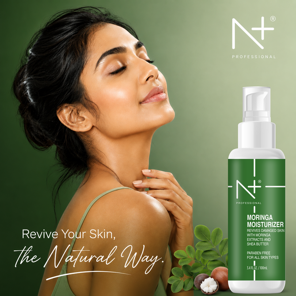 Moringa Moisturizer, Revives Damaged Skin, With Moringa Extracts & Shea Butter