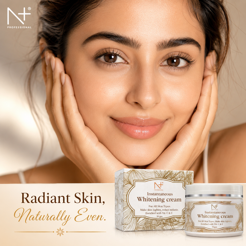 Instantaneous whitening cream