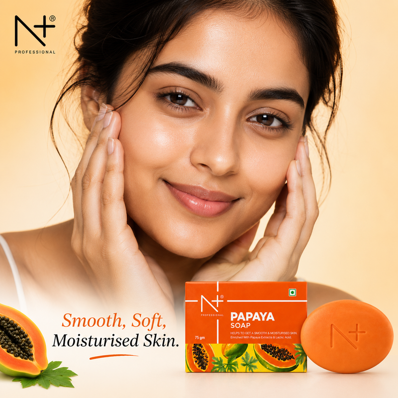 Papaya Soap, Make Skin Smooth & Moisturised, Pack of 3