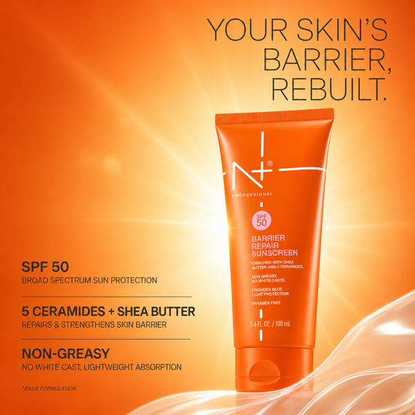 SPF 50 Barrier Repair Sunscreen Cream | Shea Butter & 5 Ceramides