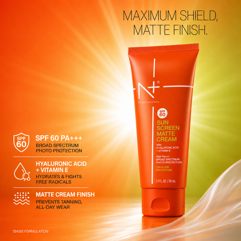 Sun Screen Matte Cream SPF 60
