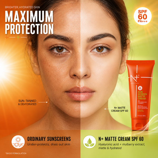 Sun Screen Matte Cream SPF 60