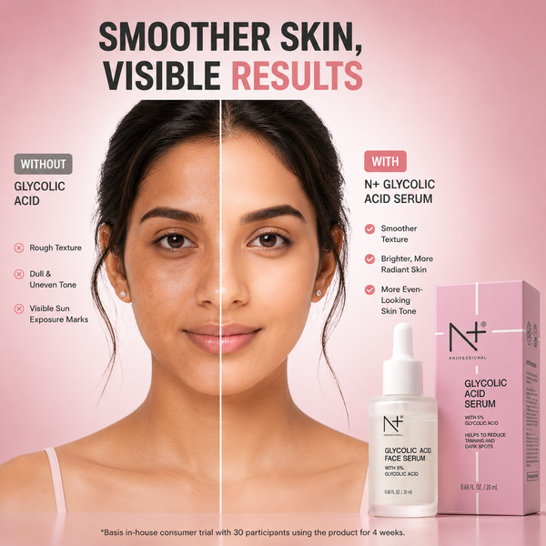 Glycolic Acid 5% Serum, Helps to reduce tanning and dark spots