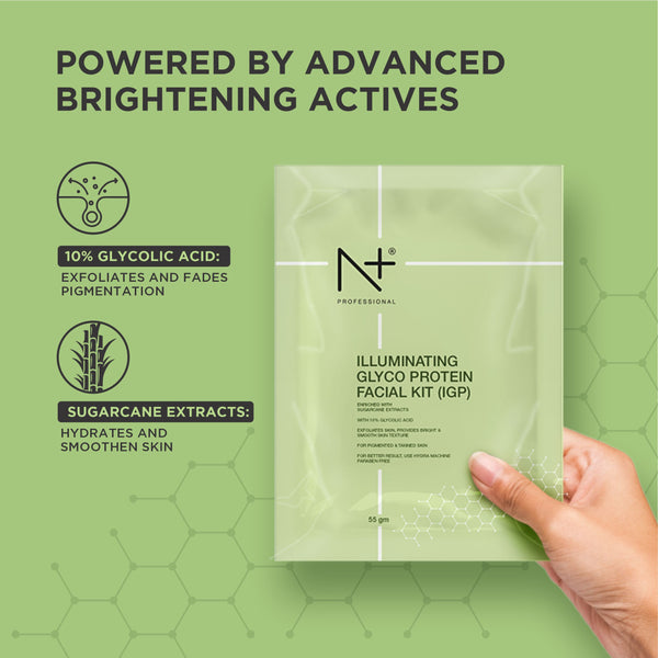 Illuminating Glyco Protein Facial Kit -55gm (Pouch)