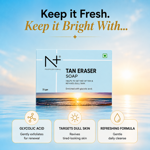 Tan Eraser Soap, Remove Tan & Revives Dull Skin, Pack of 3