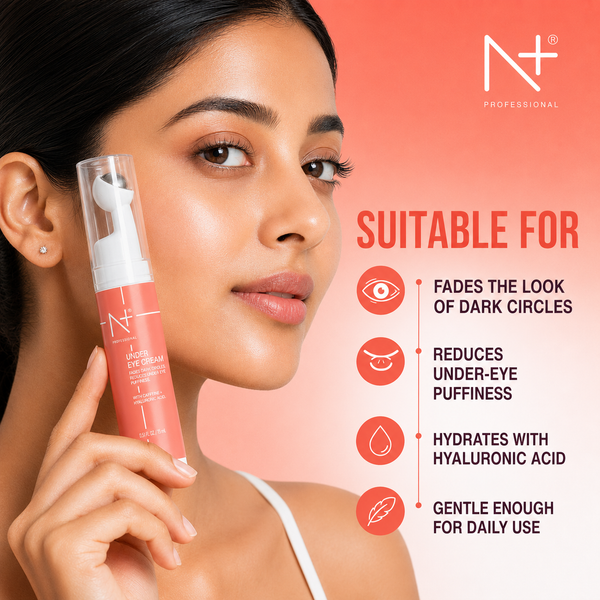Under Eye Cream, with Caffeine + Hyaluronic acid