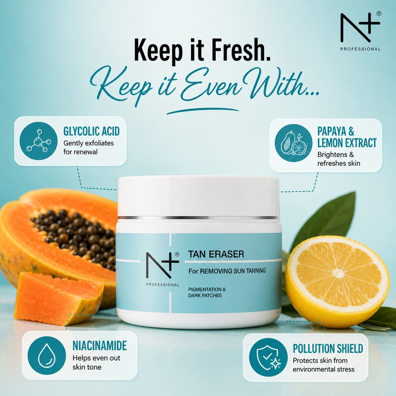 Tan Eraser Mask