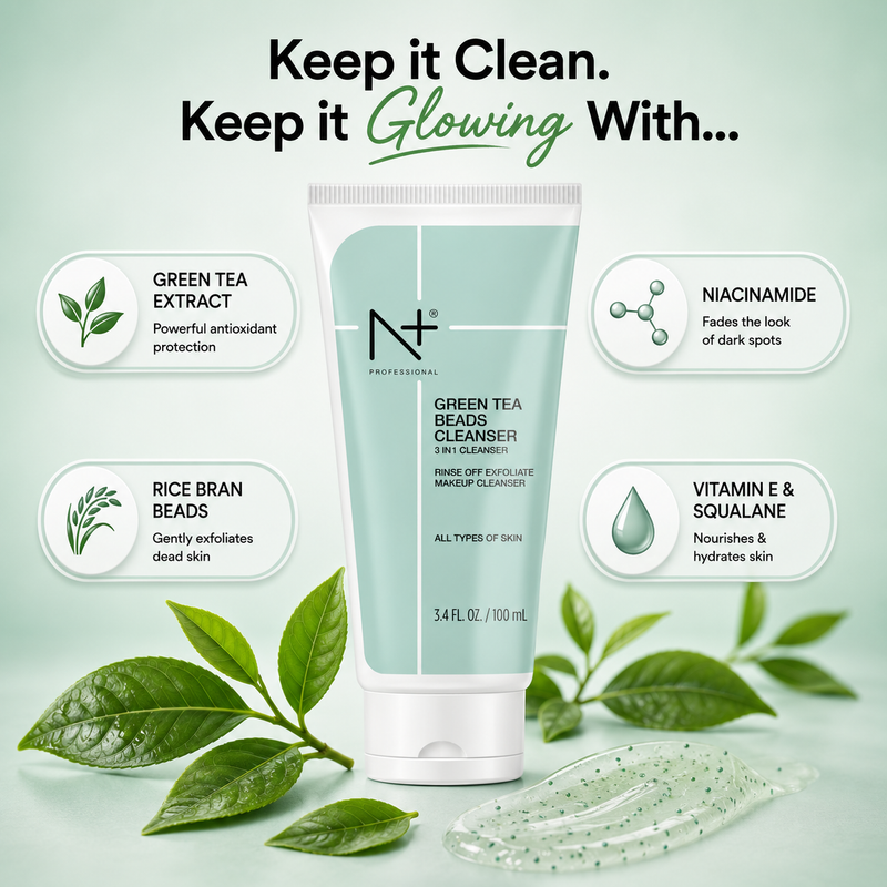 Green Tea Beads Cleanser