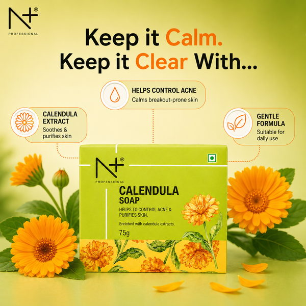 Calendula Soap, Purify and Hydrate your skin - Pack of 3
