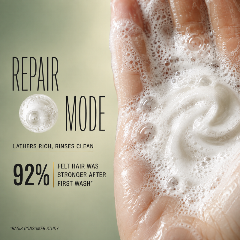 Hair Pro 5 in 1 Damage Repair Shampoo | Ceramides & Wheat Protein