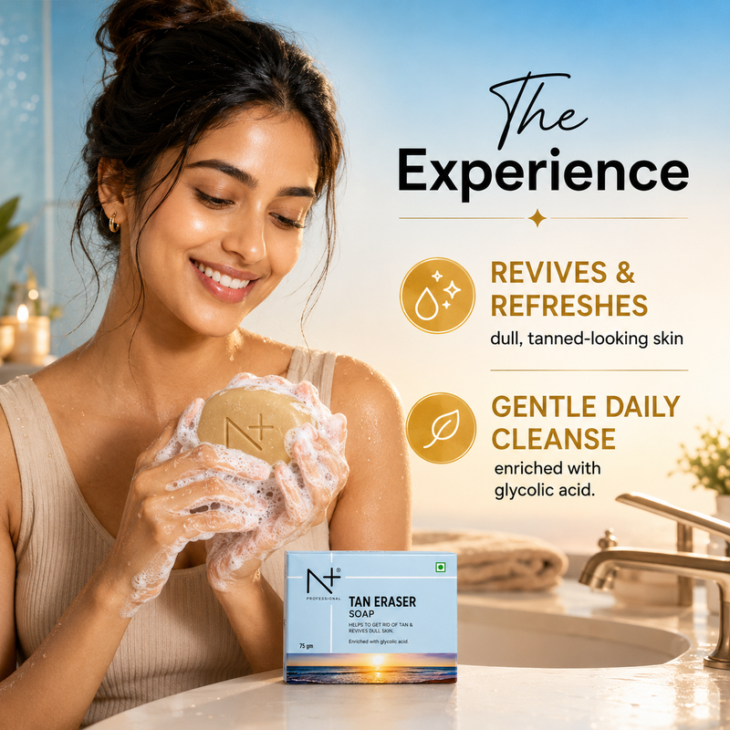 Tan Eraser Soap, Remove Tan & Revives Dull Skin, Pack of 3