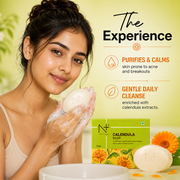 Calendula Soap, Purify and Hydrate your skin - Pack of 3
