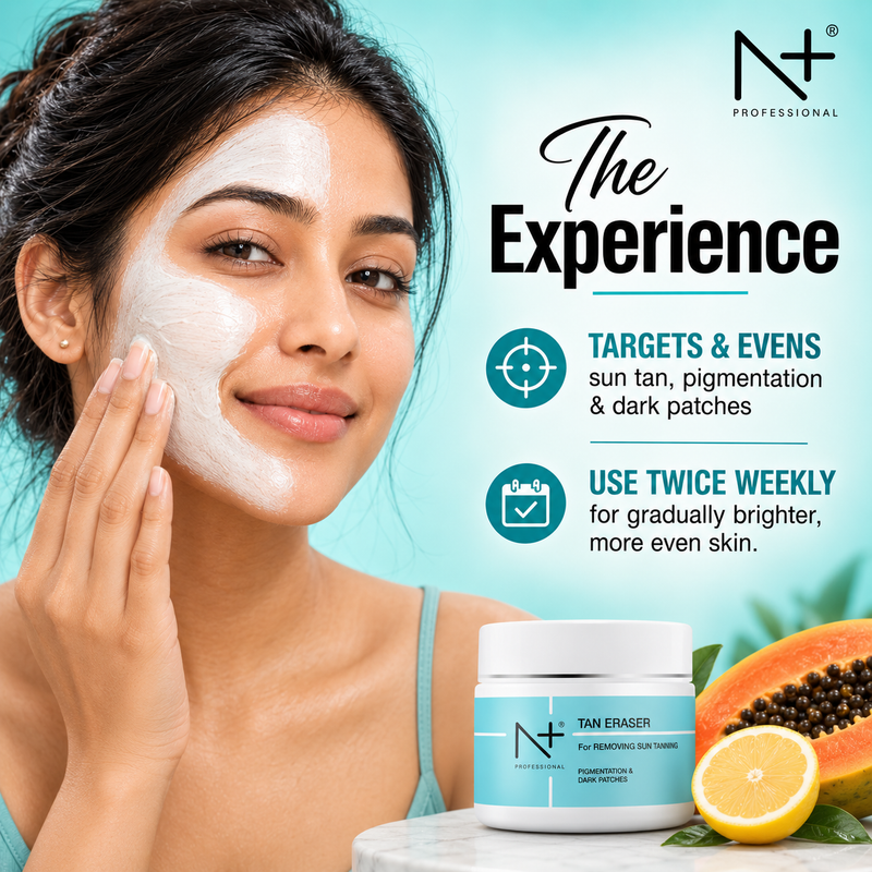 Tan Eraser Mask