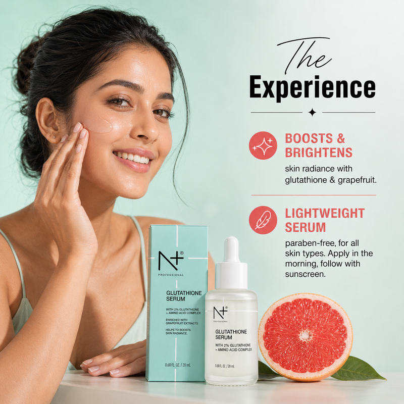 GLUTATHIONE 2% SERUM + ΑΜΙΝΟ ACID COMPLEX, Enriched with Grapefruit ex – N Plus Pro