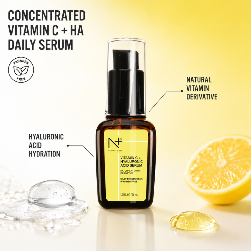 Vitamin C 20% + Hyaluronic Acid  Face Serum