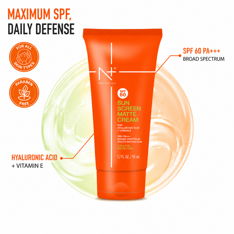 Sun Screen Matte Cream SPF 60